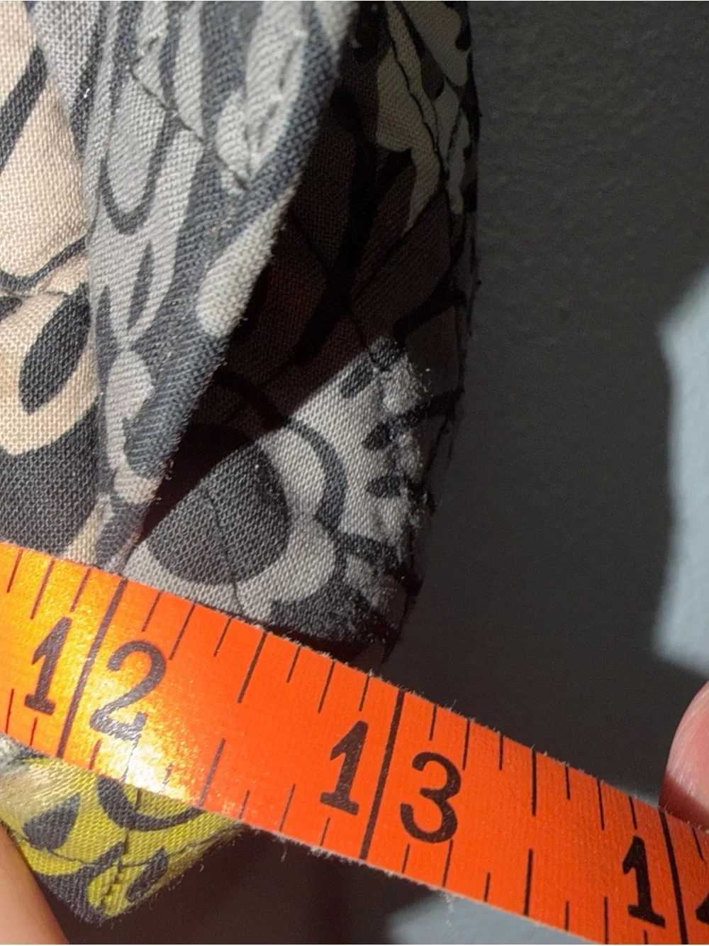 Vera Bradley Backpack Baroque Floral Black Gray Yellow Quilted Travel School Bag